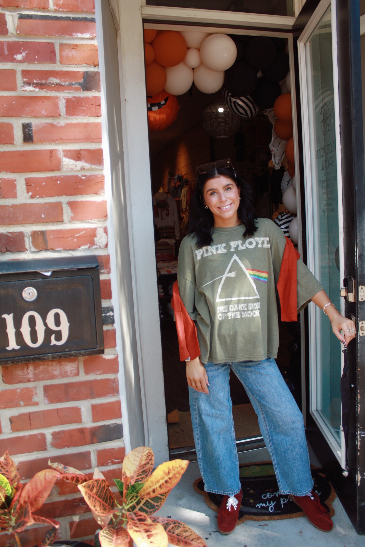 Pink Floyd Olive One Size Tee