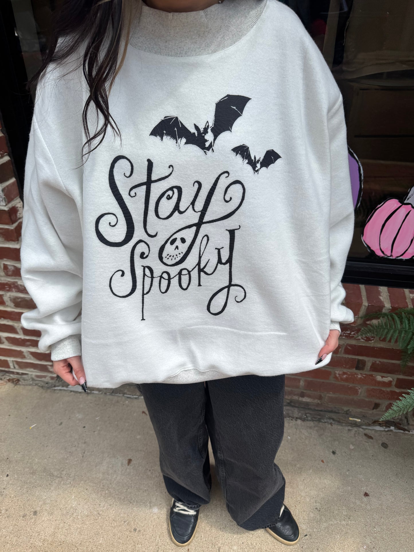 Season of the witch reversible mockneck