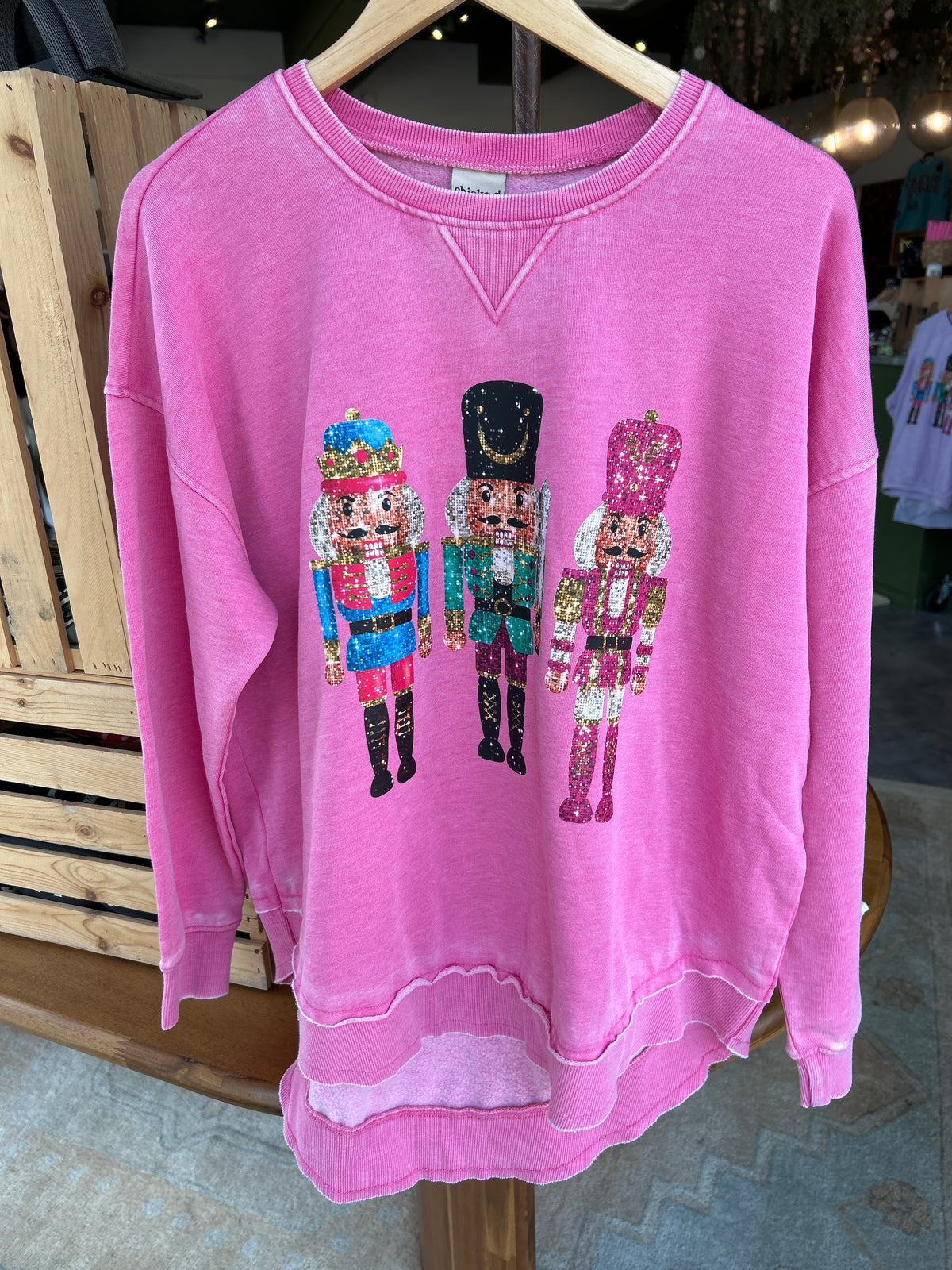 Glitzy Nutcracker Sweatshirt