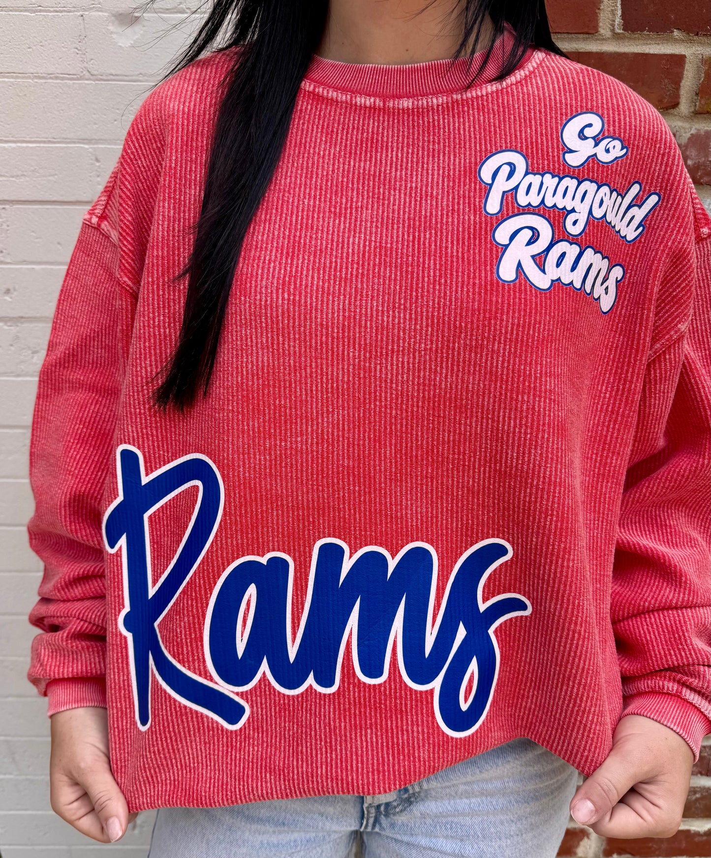 Go Paragould Rams Corded Crew