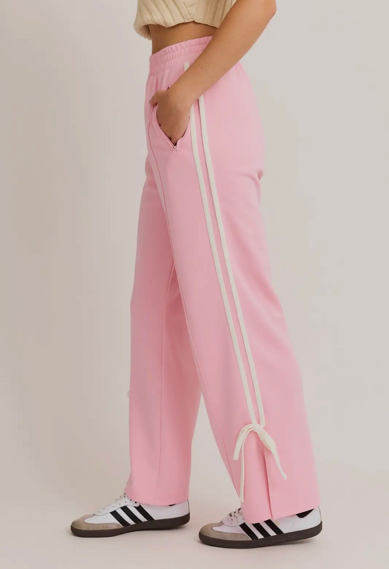 Bow Detail Track Pants