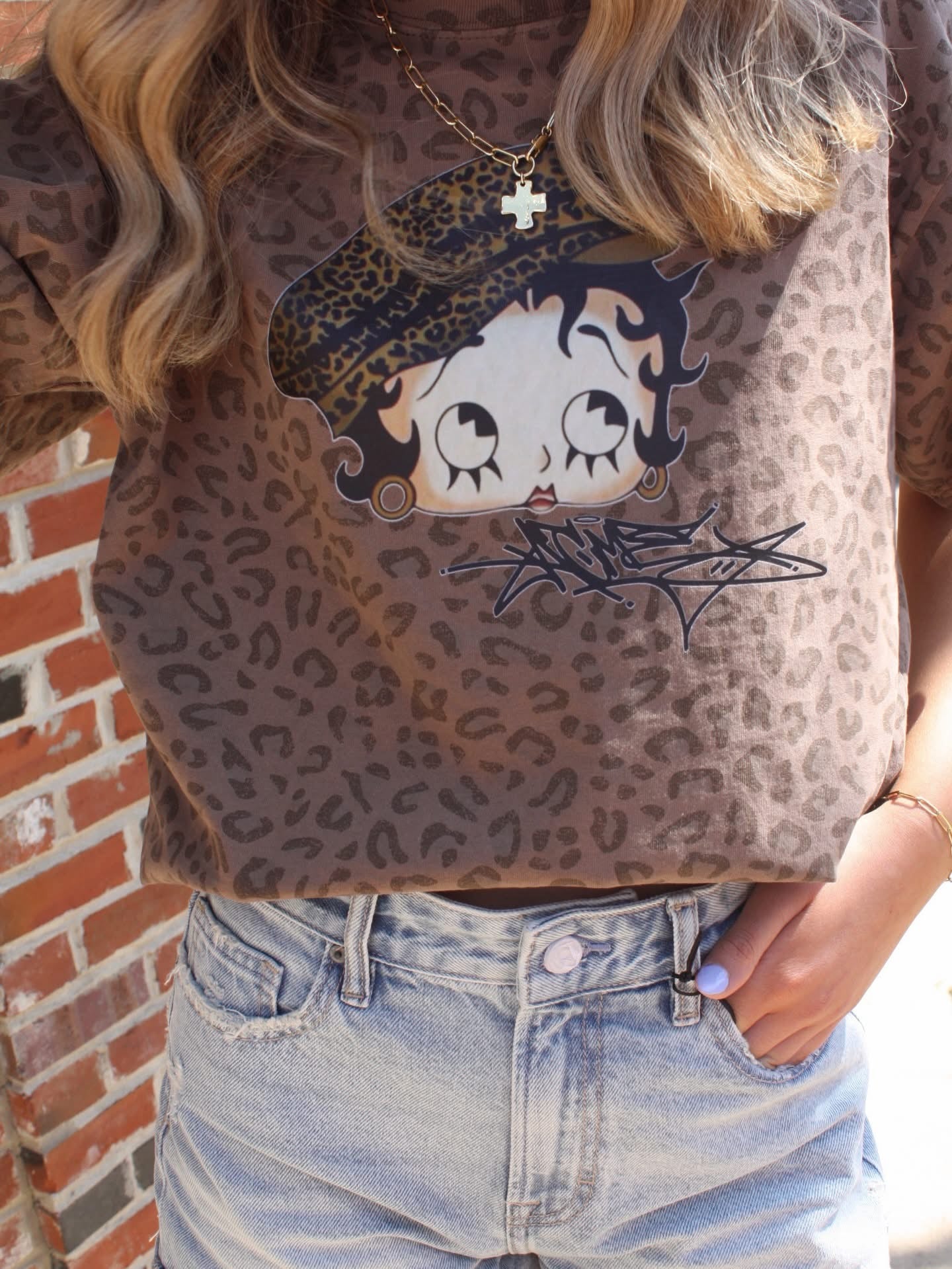 Betty Leopard Tee