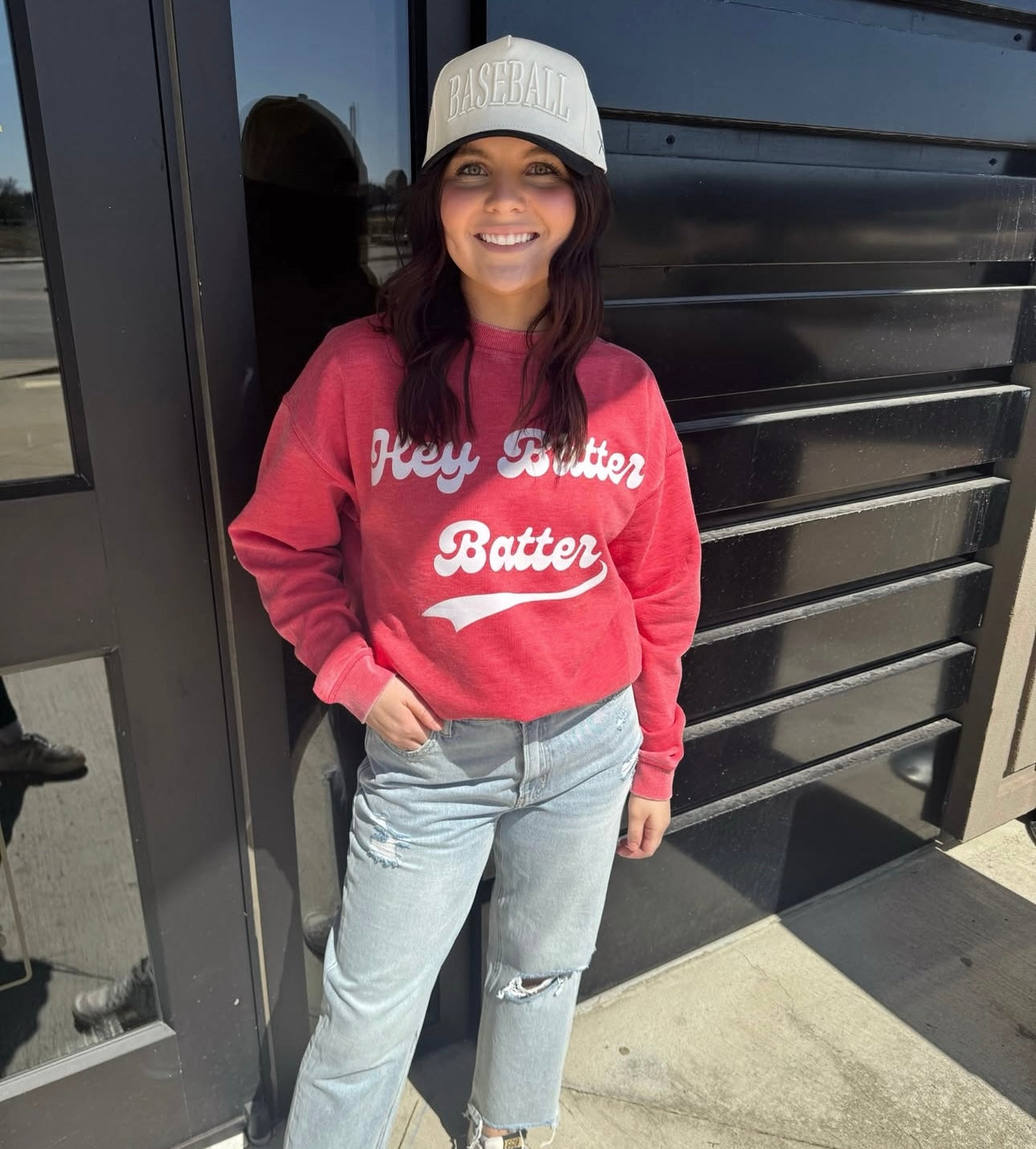 Hey Batter Batter Sweatshirt
