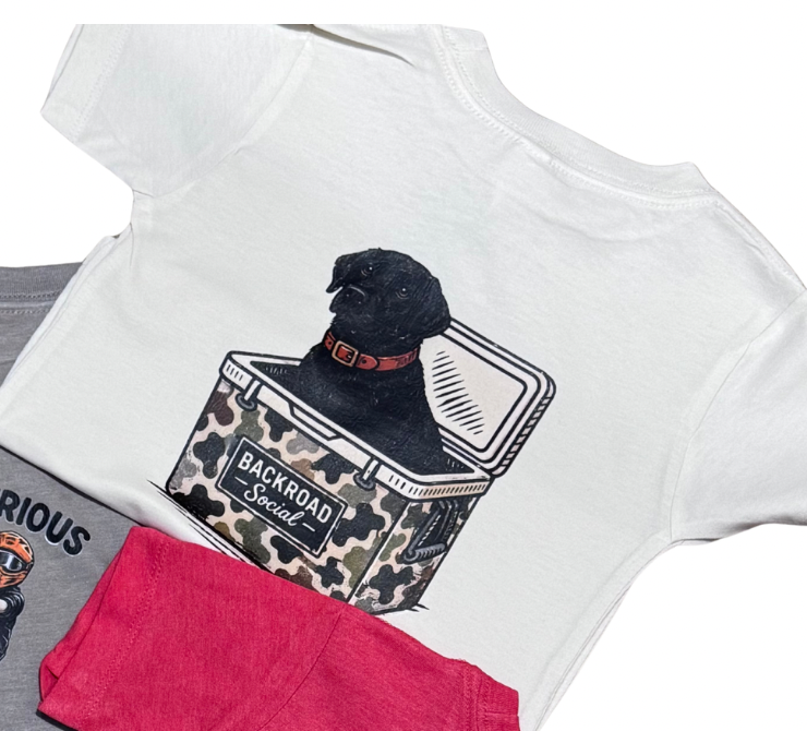 Kids Black Lab Tshirt
