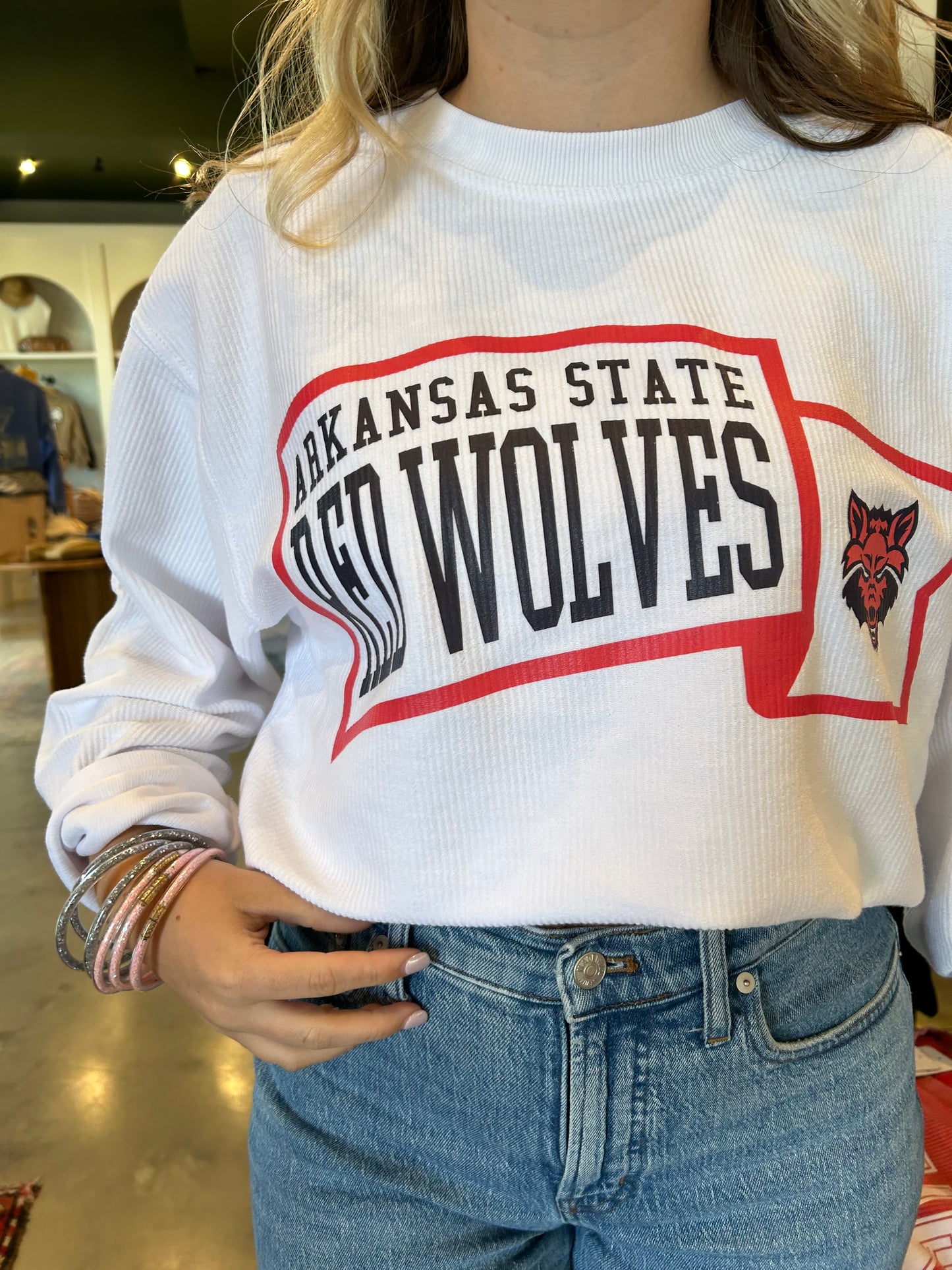 ASU Pendant Corded Sweatshirt