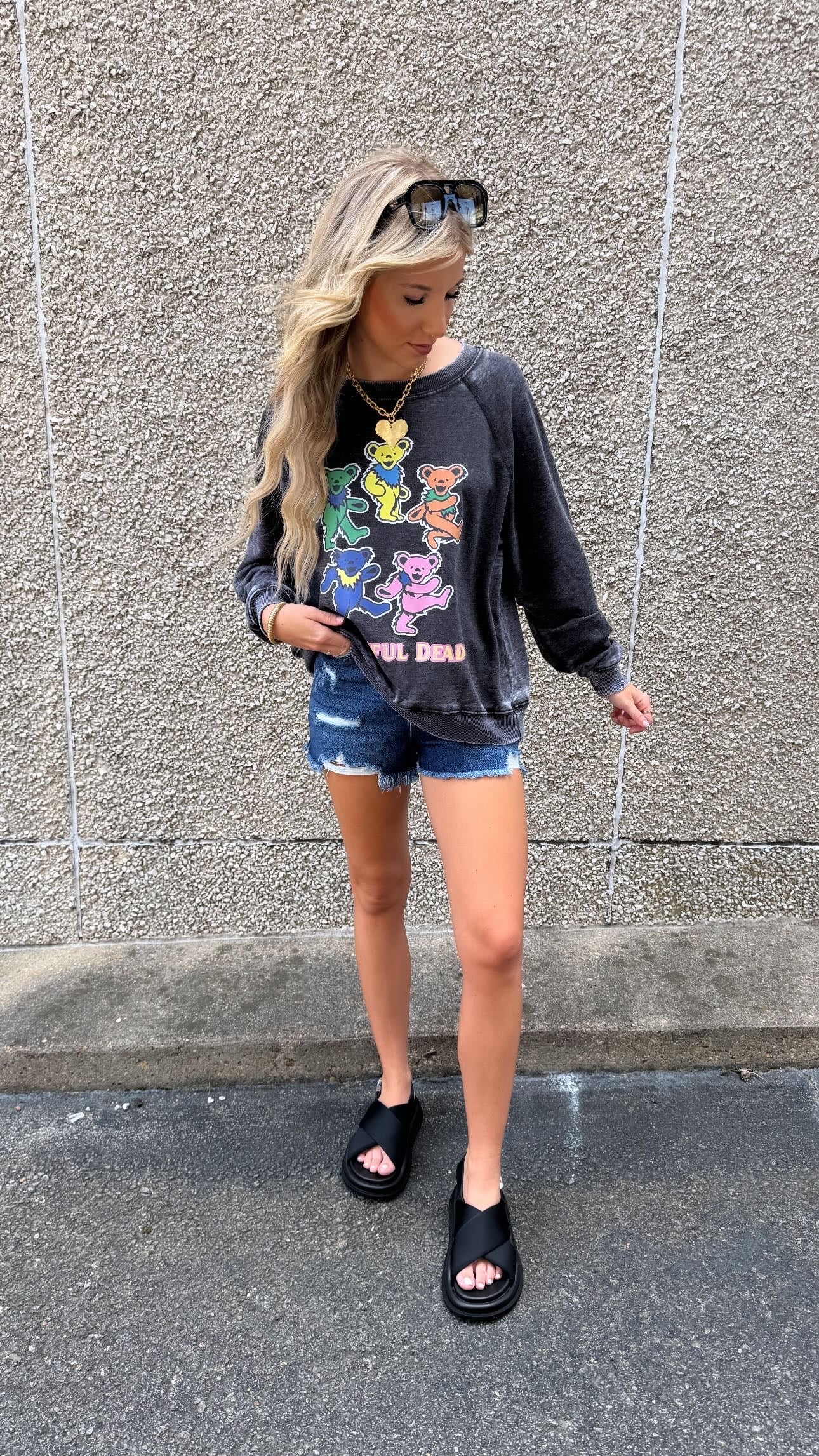 Grateful Dead Burnout Sweatshirt