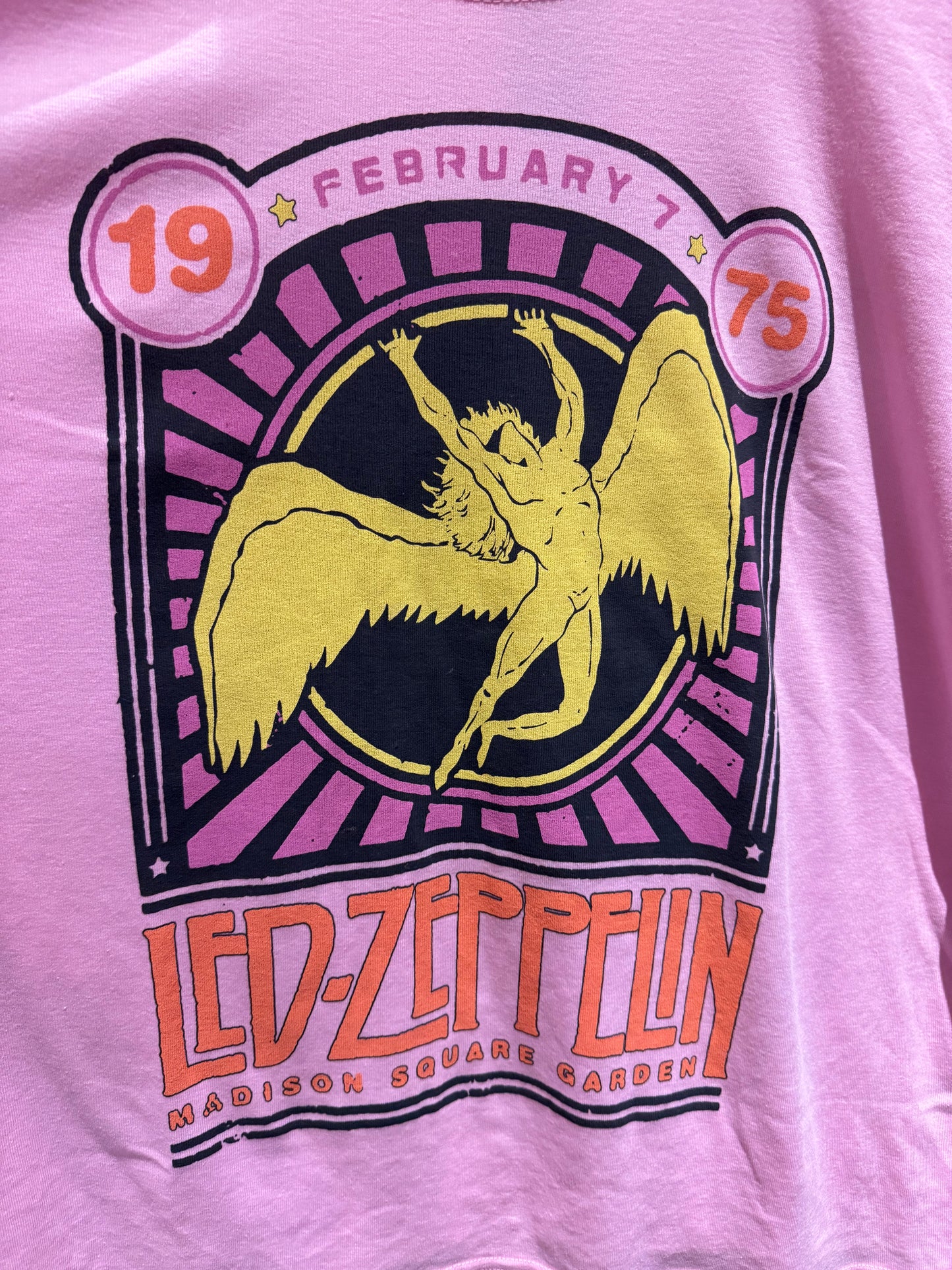 Led Zeppelin Bubble Gum One Size Tee