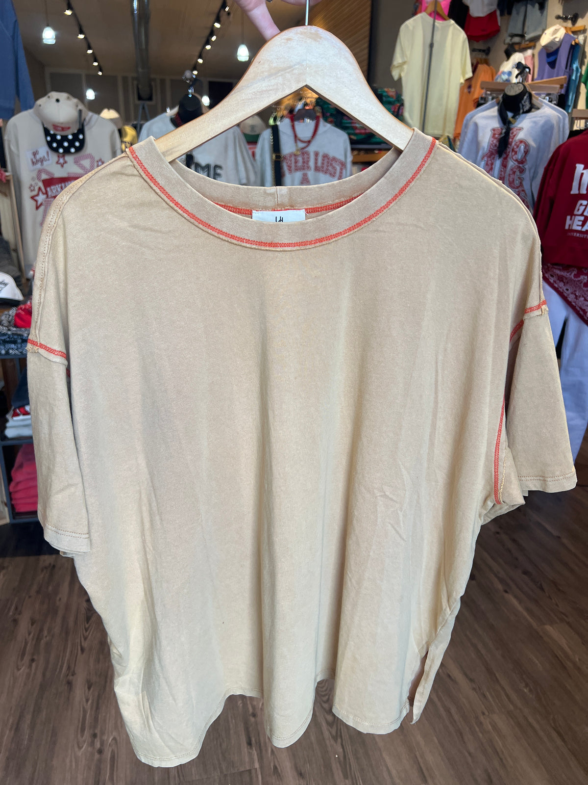 Mineral Wash Oversized Tee