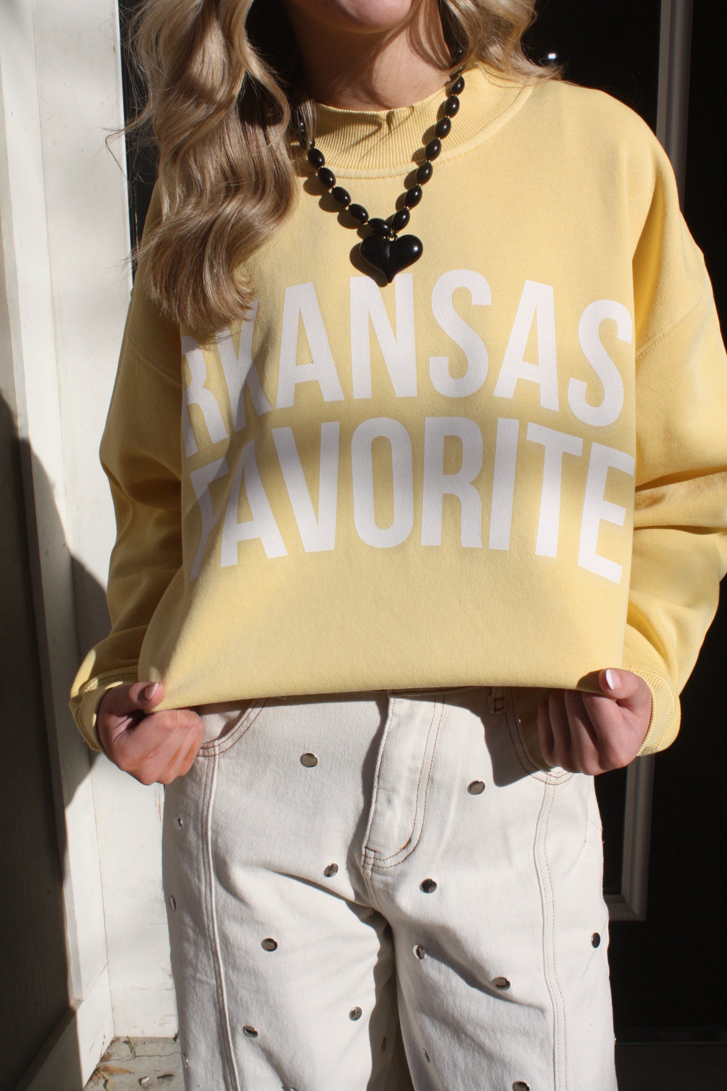 Arkansas's Favorite Mock Neck