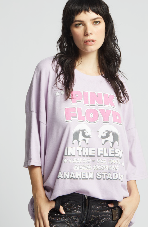 Pink Floyd One Size Lilac Tee