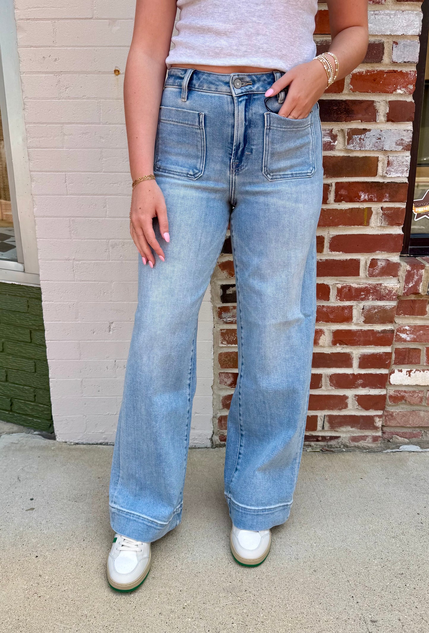 Nori High Waist Wide Leg Jean