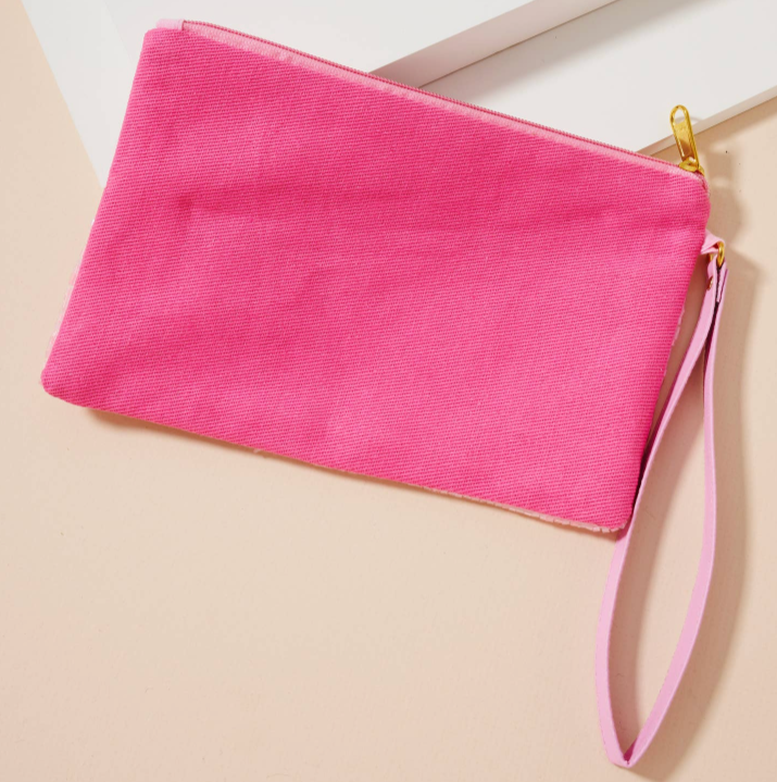 Cowgirl Hat Beaded Coin Purse