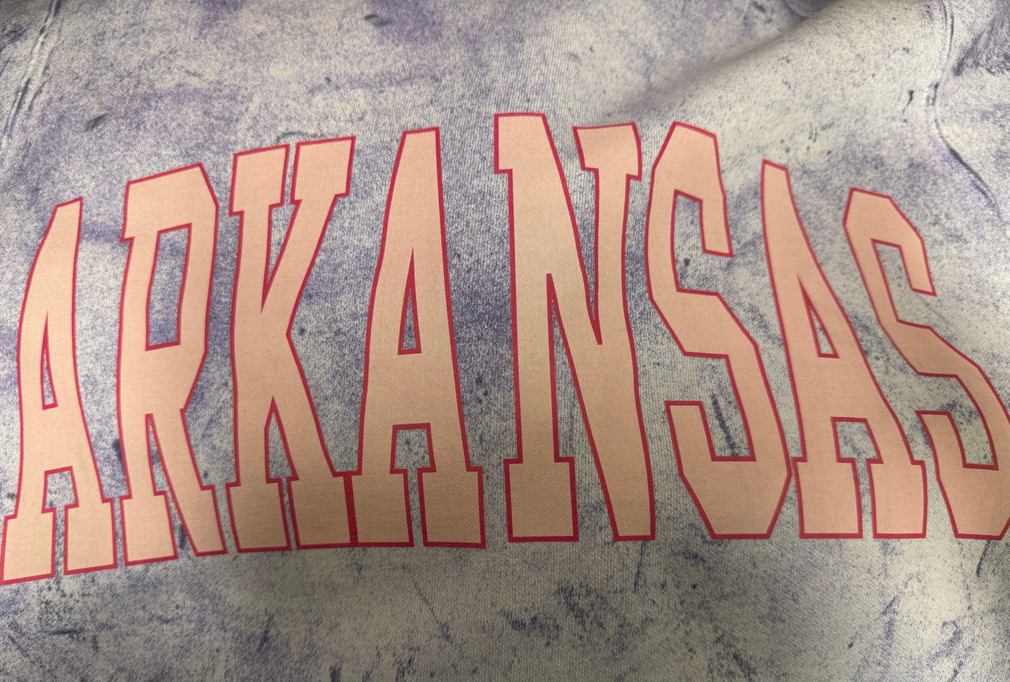 Pink AR colorblast sweatshirt