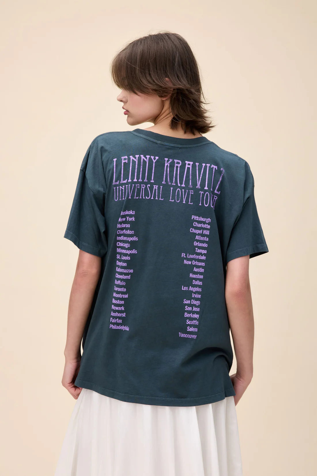 Lenny Kravitz Universal Love Tour Merch Tee