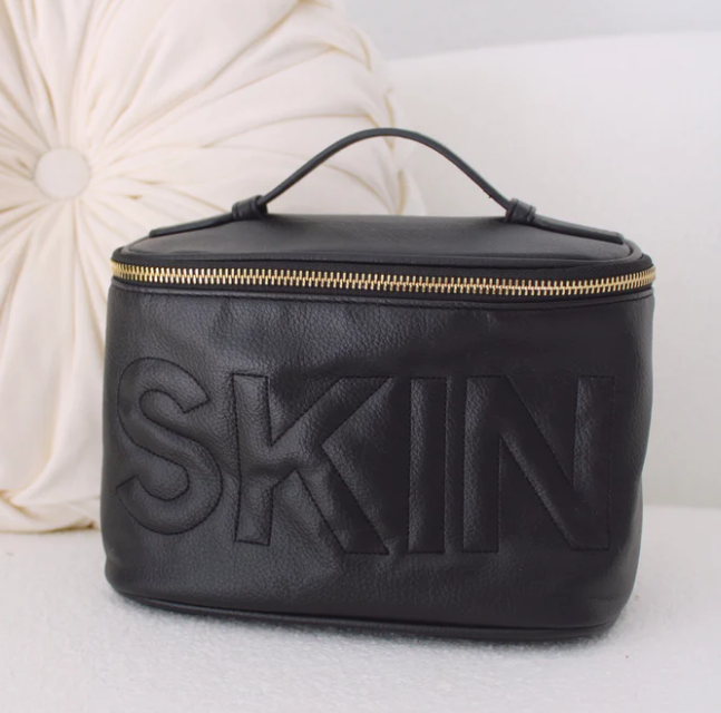 Skin - Black Leather Open Top