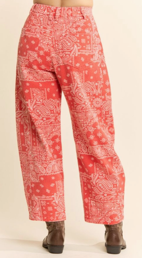 BANDANA Print Pants