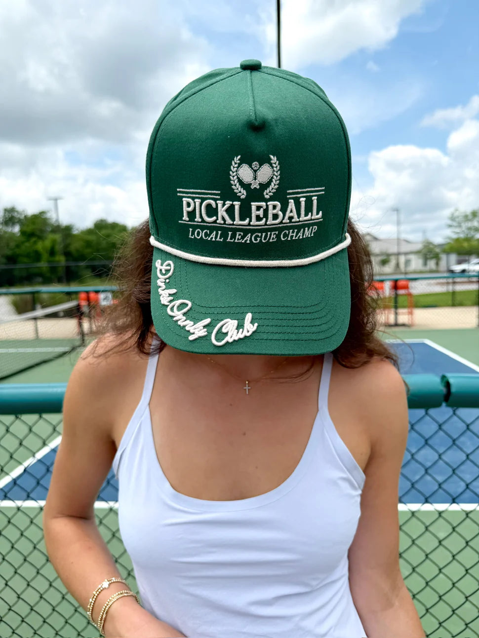 Pickleball Local League Champ - Green Vintage Trucker Hat