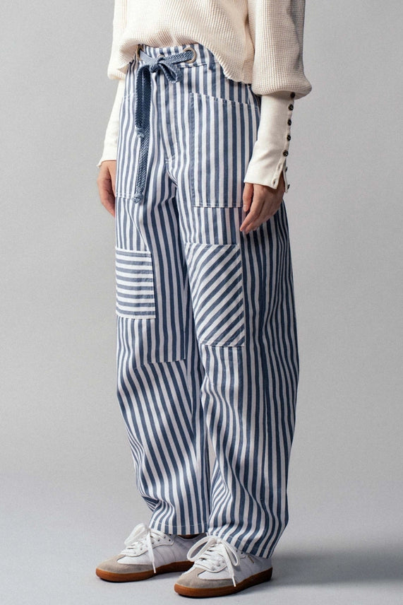 Railraod Stripe Utility Pants