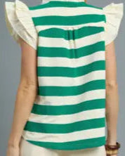 Coastal Ruffle Top