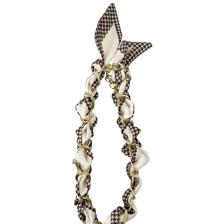 Indie Scarf Chain Necklace
