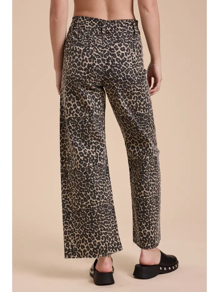 Leopard Print Pants