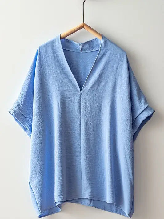 Breezy Airflow V-Neck Top