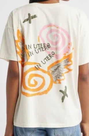 Nirvana In Utero Collage Merch Tee