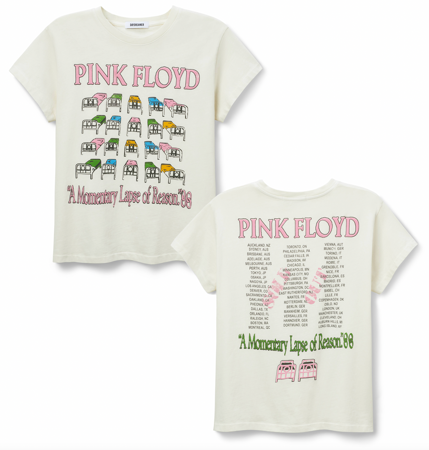 PINK FLOYD MOMENTARY LAPSE OF REASON TOUR TEE