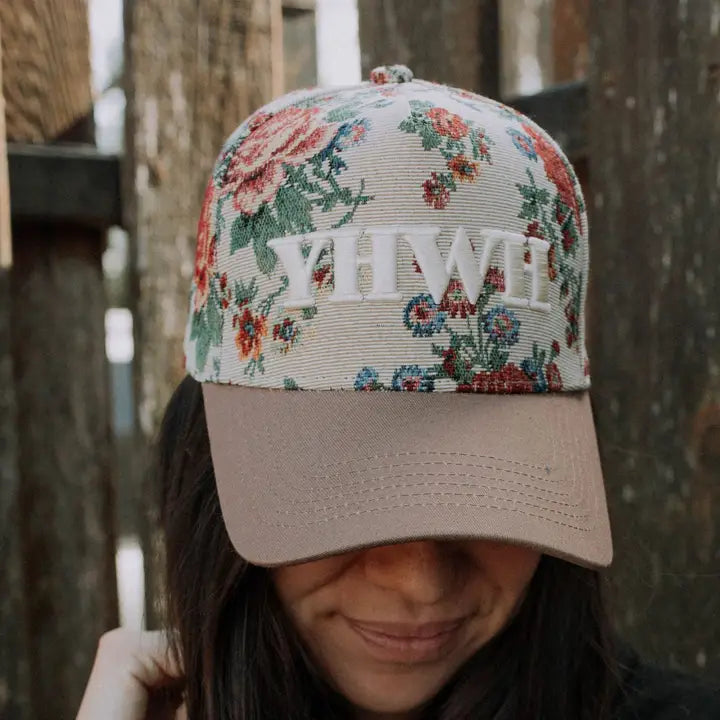 Floral Yhwh Hat