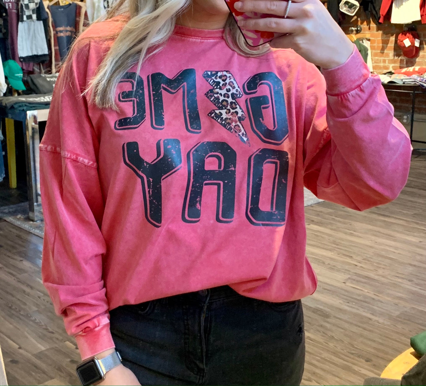 Game Day Red Long Sleeve