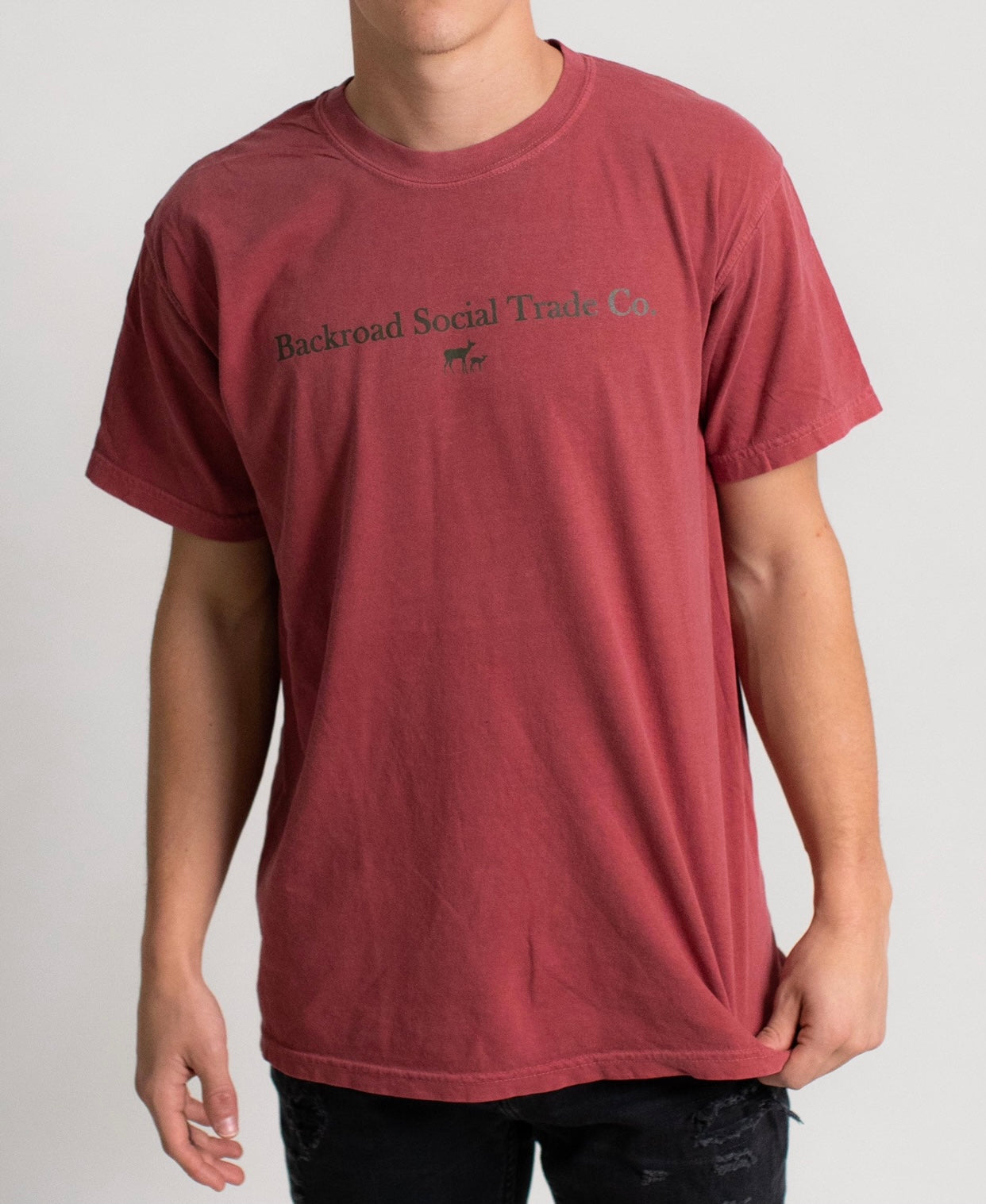 Backroad Social Trade Co. Deer Tee