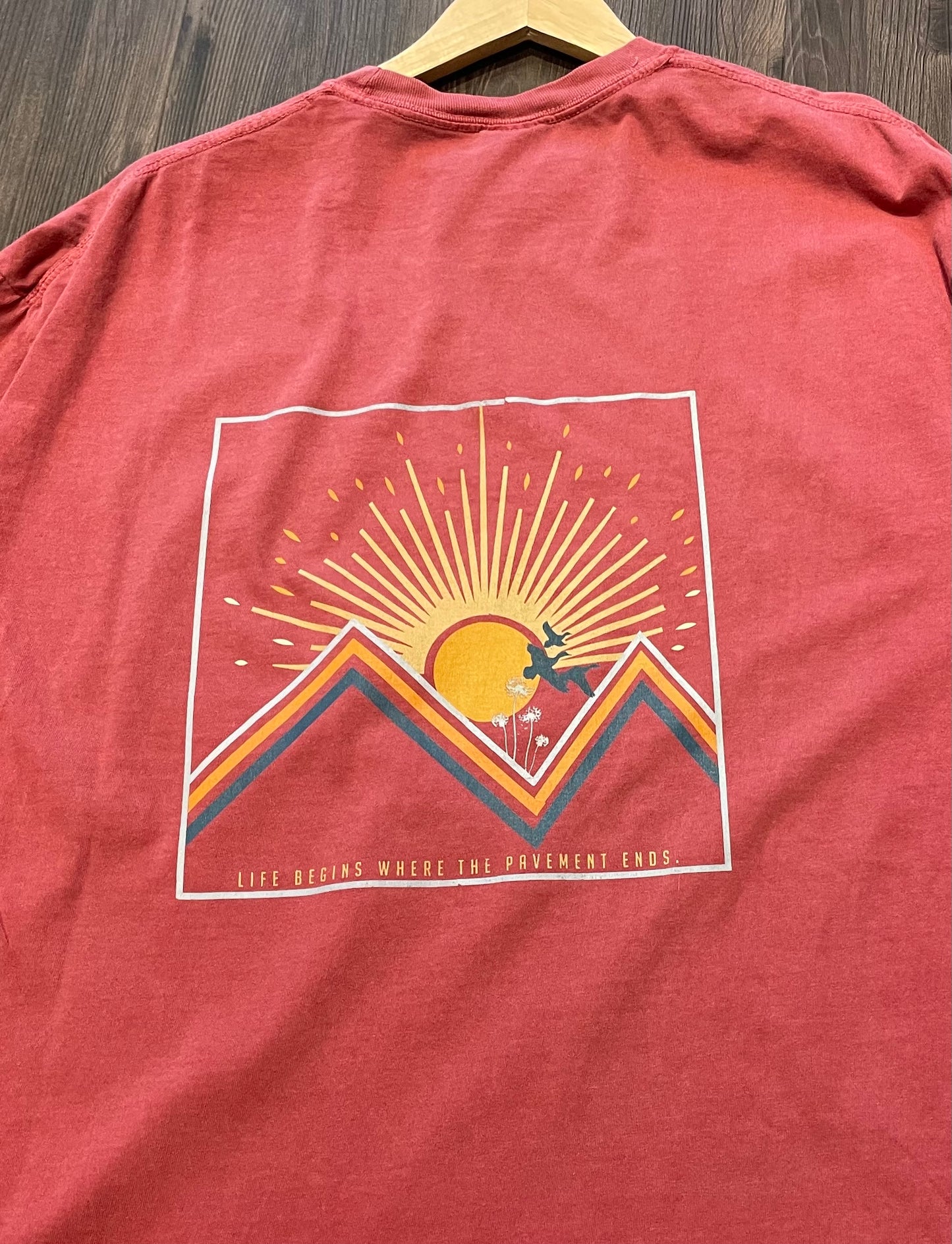 Where The Pavement Ends Short Sleeve Tee