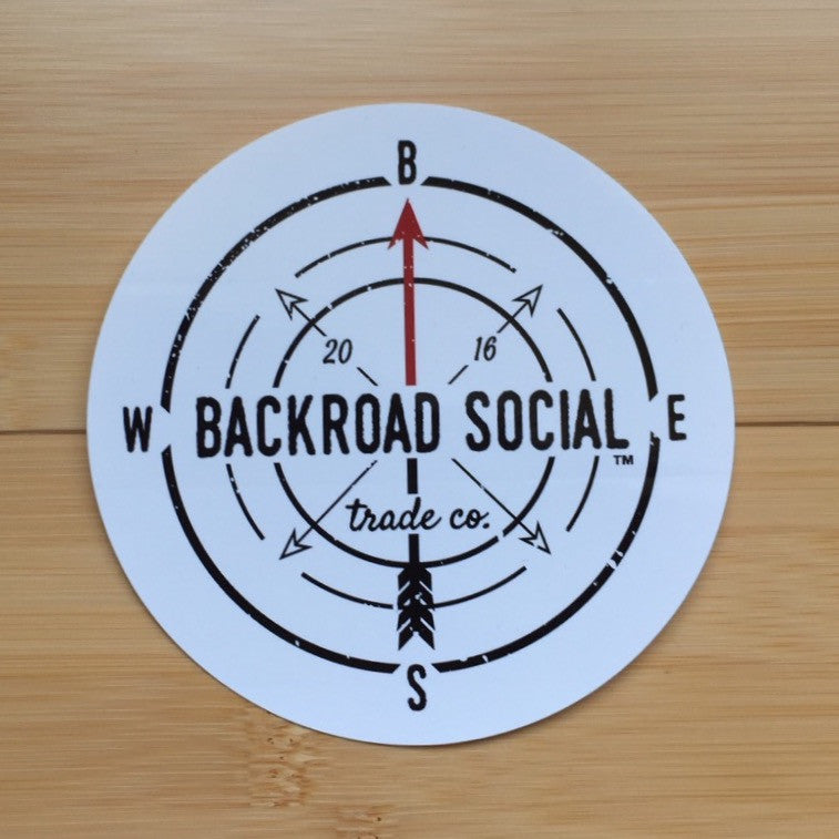 Backroad Social Sticker