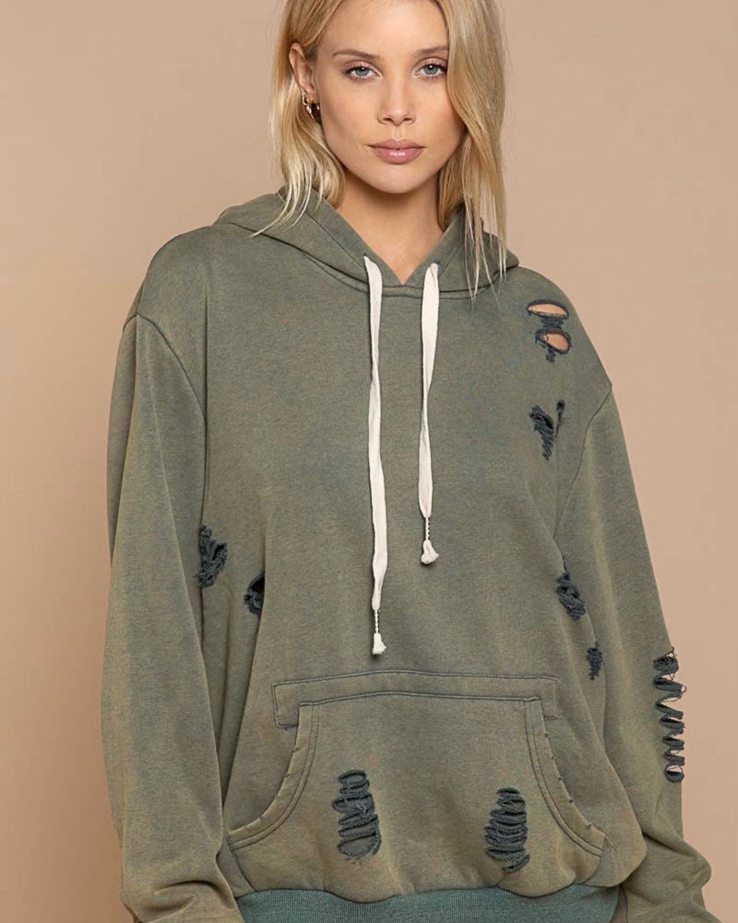 Distressed Hoodie