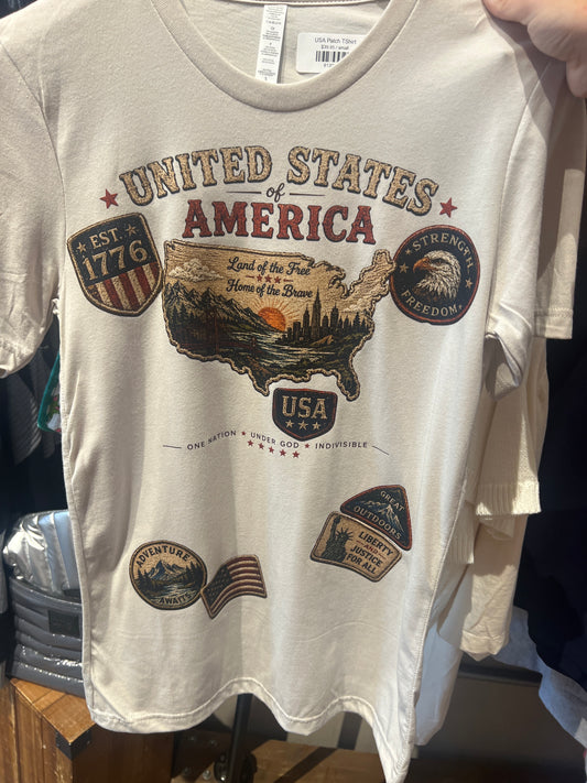 USA Patch TShirt