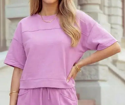 Daily Basis Short Sleeve Top