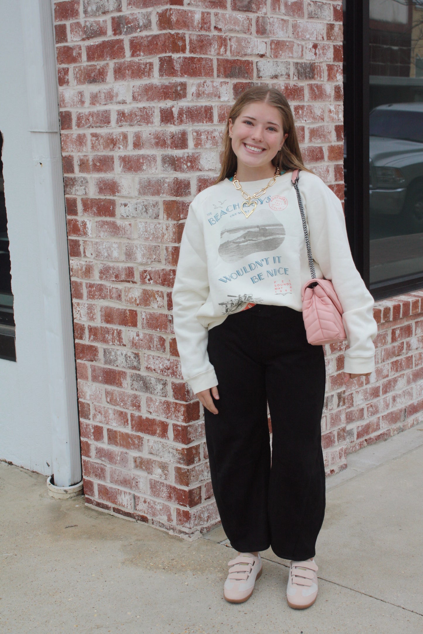 The Beach Boys Wouldn't It Be Nice Vintage Raglan Sweatshirt