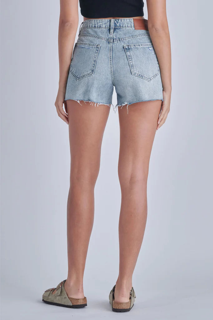 Sofie mom shorts with side slit
