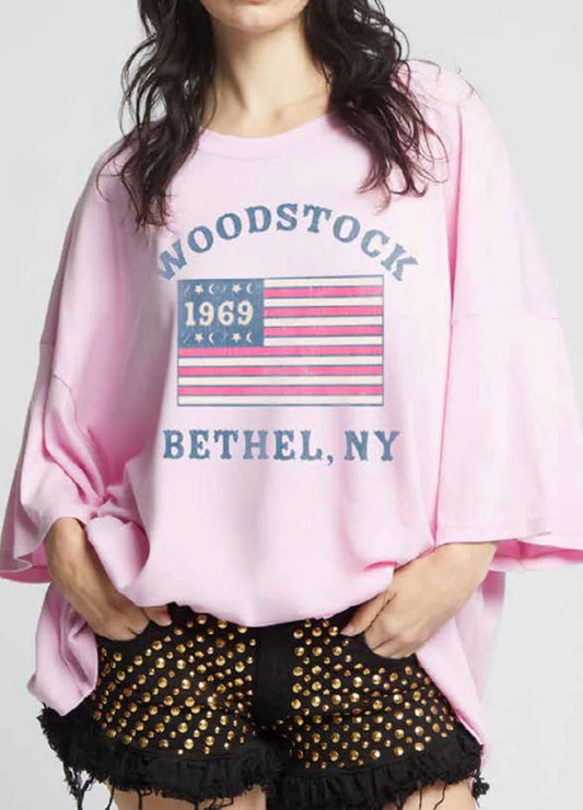 Woodstock New York 1969 One Size Tee