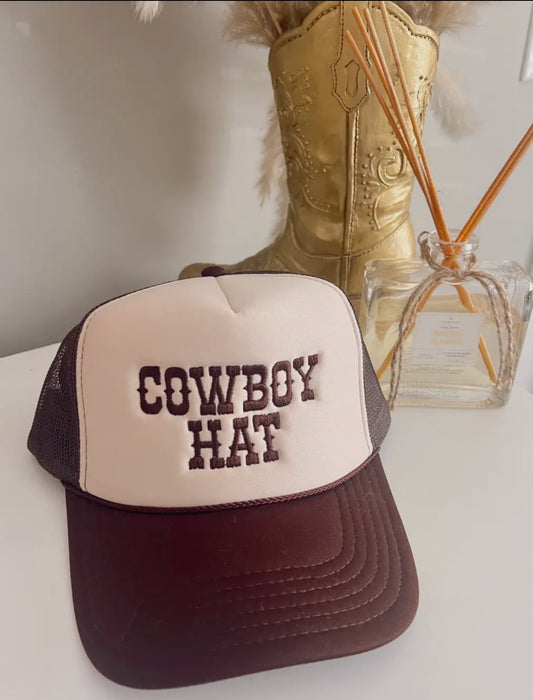 "Cowboy Hat" Trucker Hat