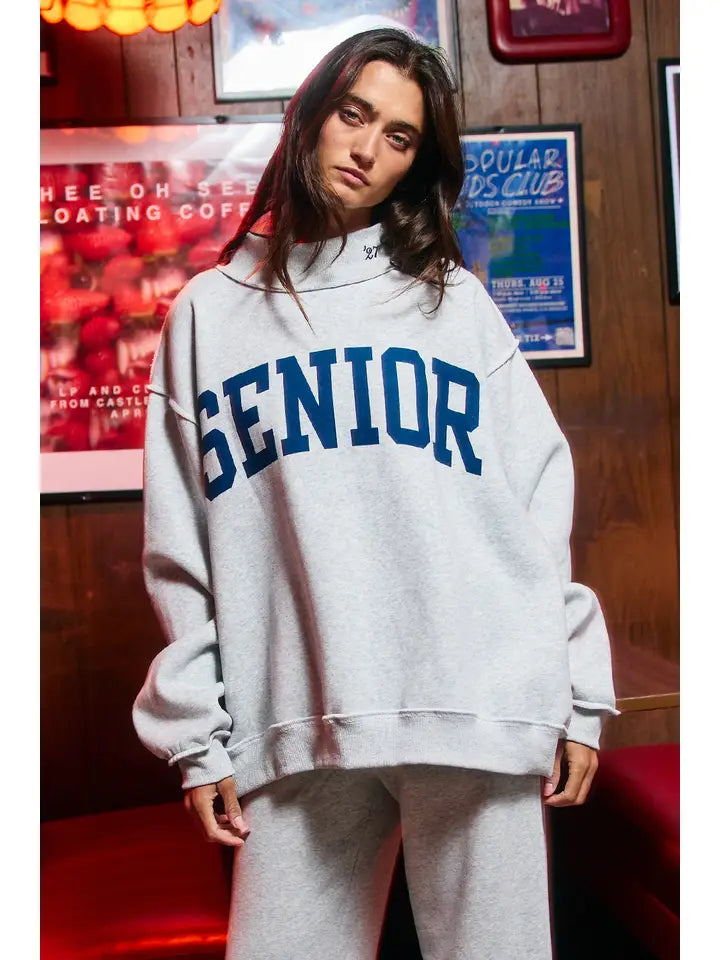 SENIOR27 | 'senior' Reversible Mock-Neck