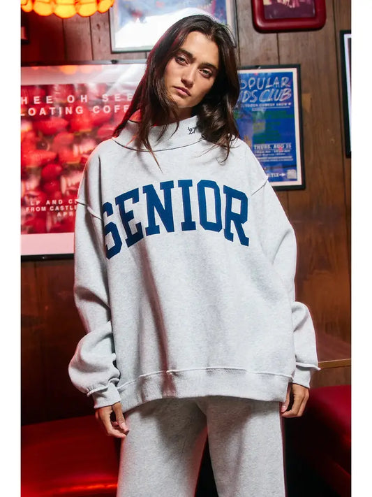 SENIOR27 | 'senior' Reversible Mock-Neck