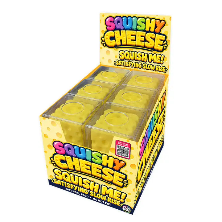 Chhese Slow Rise Fun Doh Slow Rise Cheese Squishies – Backroad Social Trade Co.