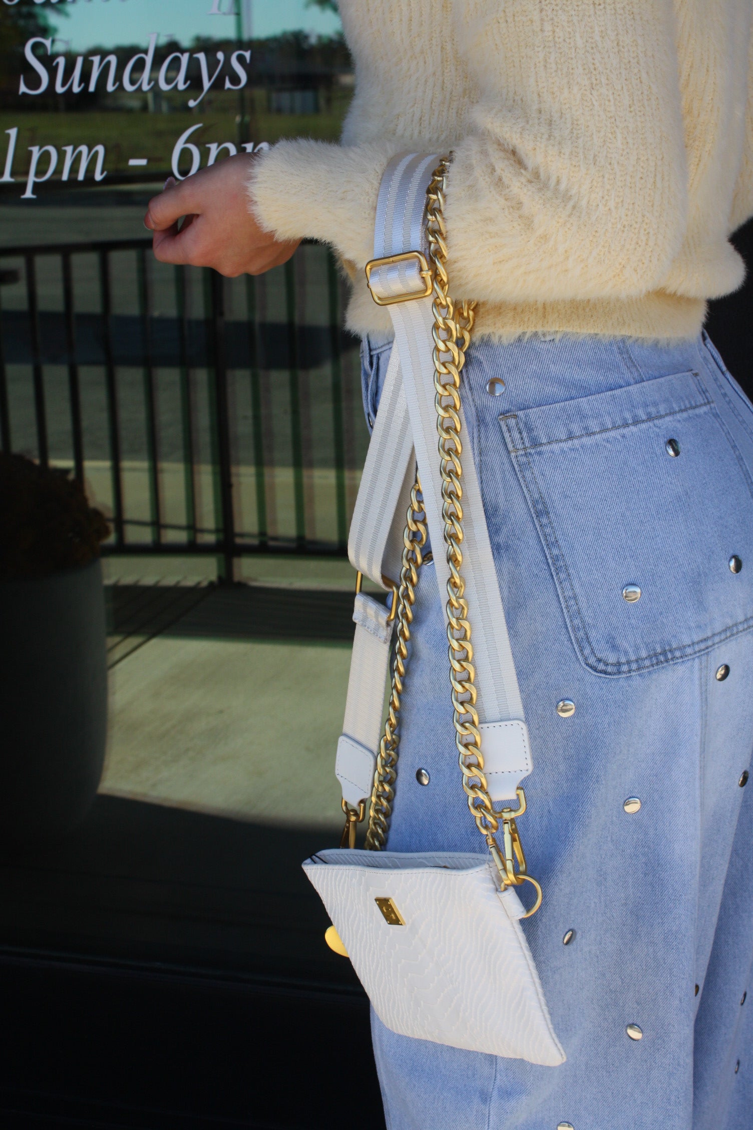 Studded Barrel Denim Jeans – Backroad Social Trade Co