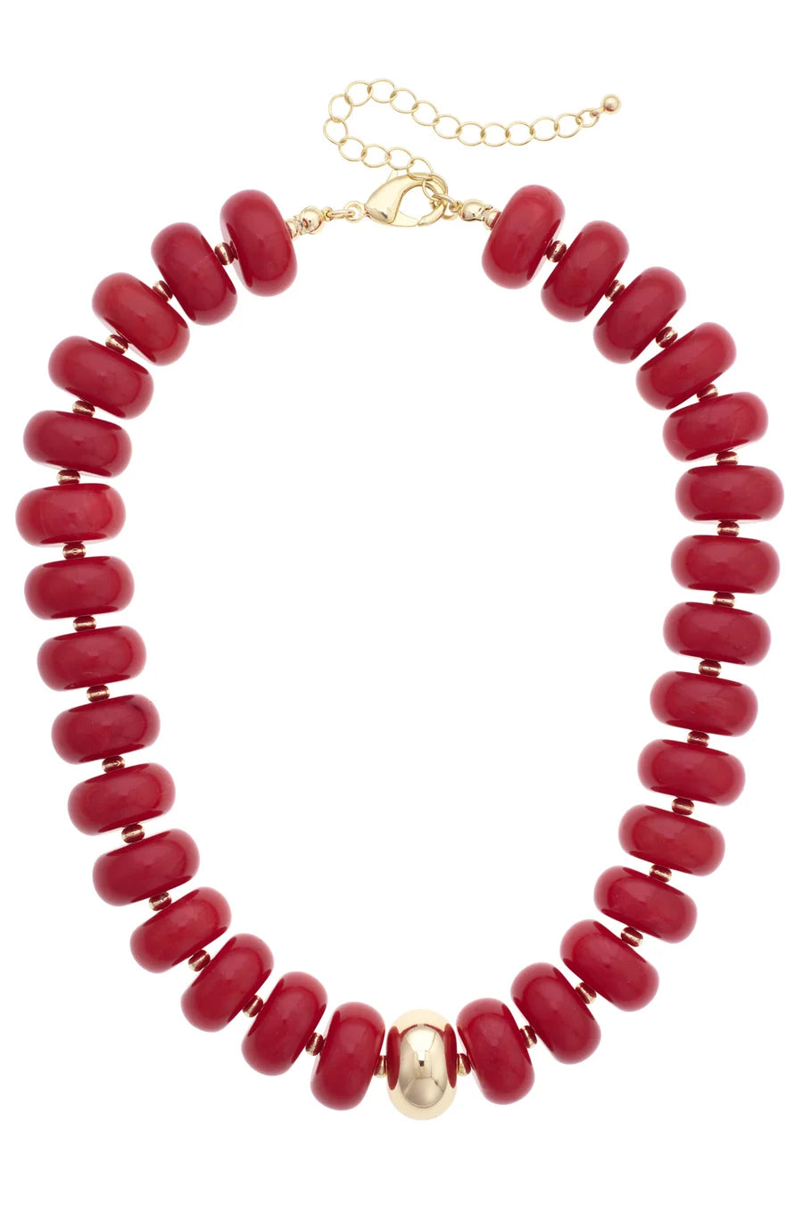 San Sebastian Beaded Resin Necklace