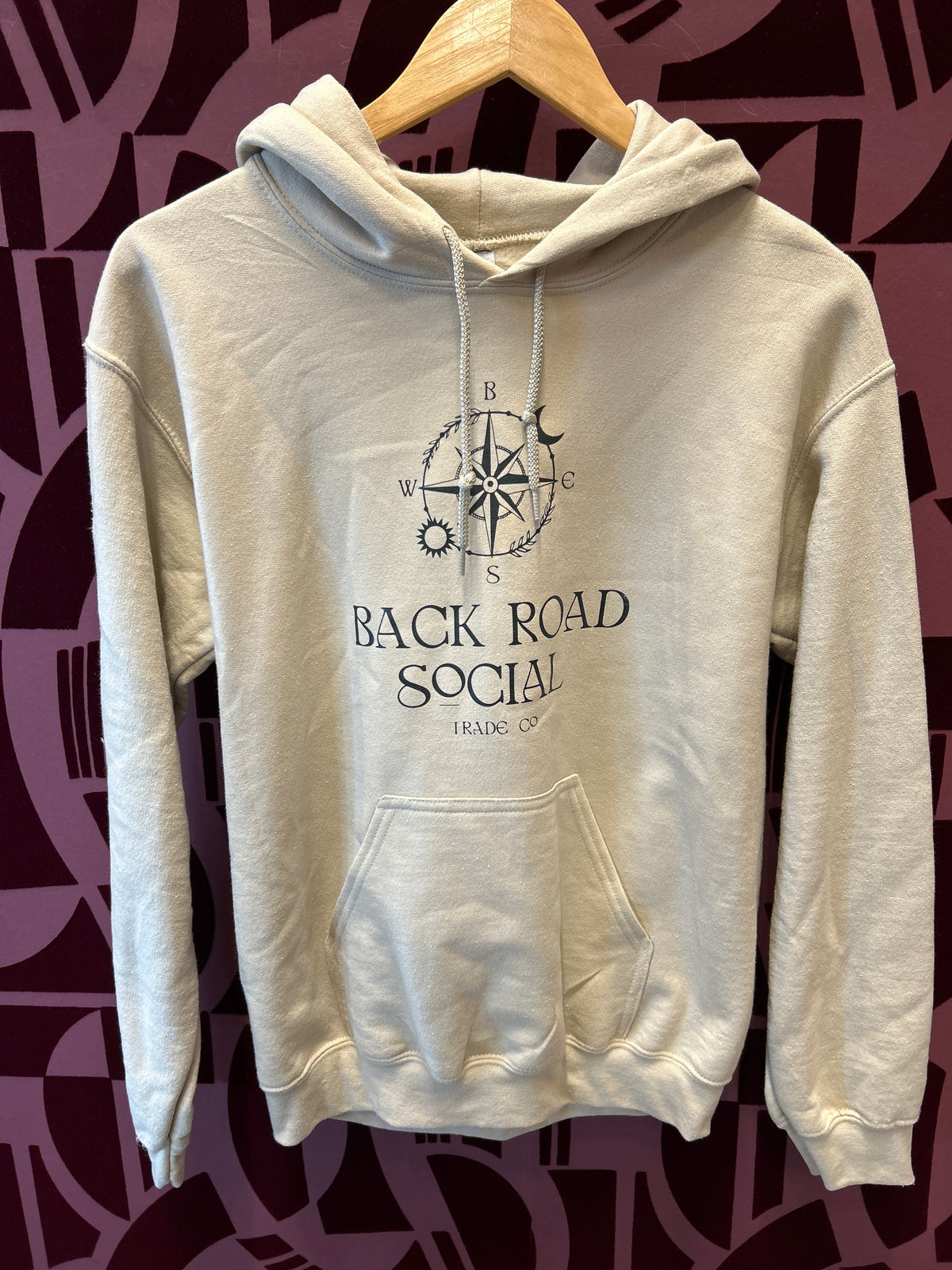 Backroad Social Trade Co Logo Hoodie
