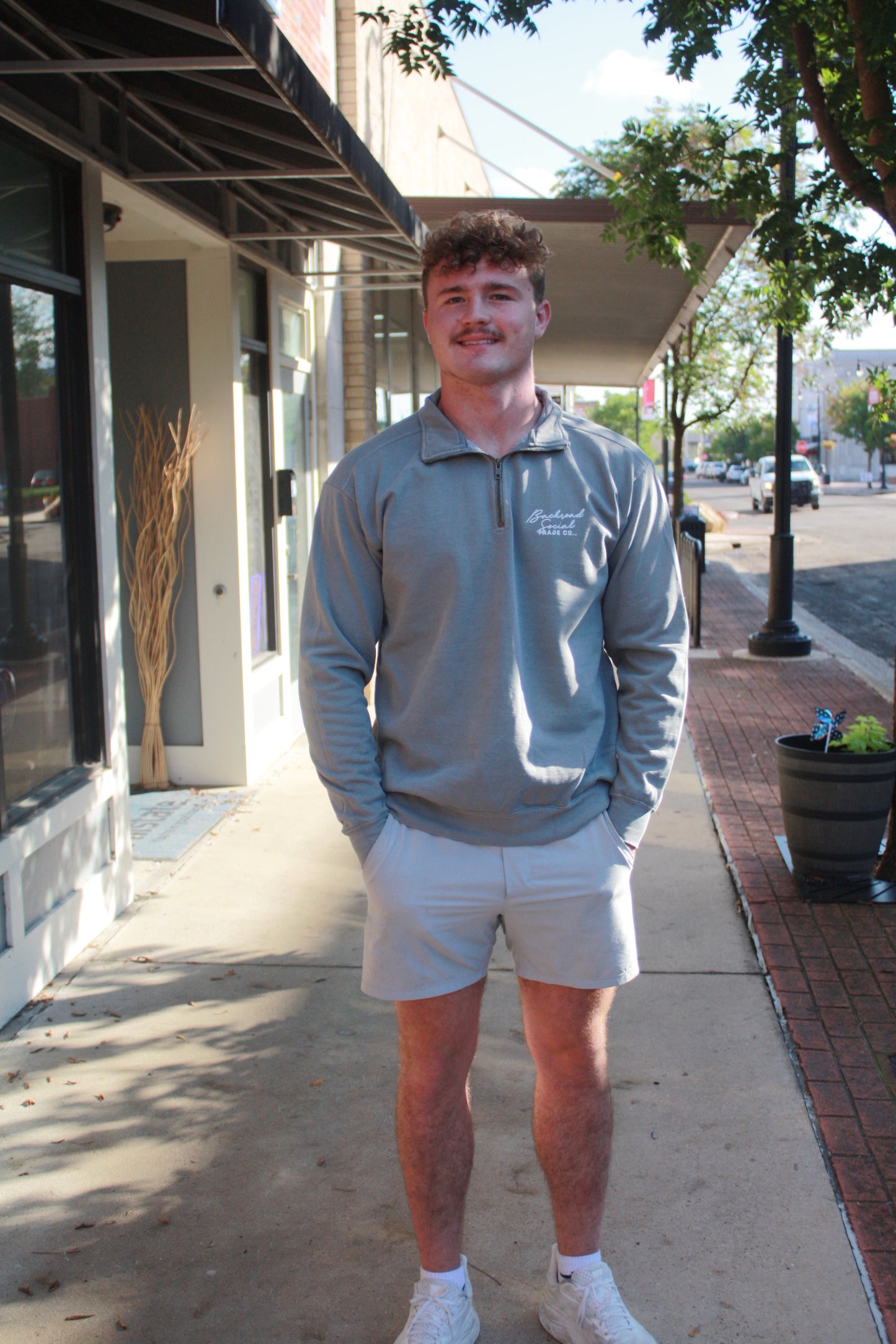 Lab Duck Dog Quarter Zip