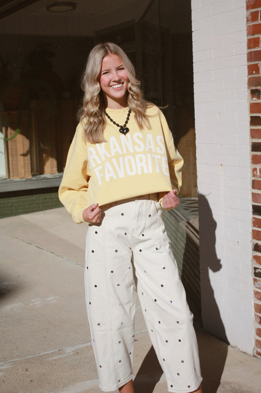 Arkansas's Favorite Mock Neck