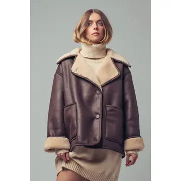 Oversized Aviator Jacket