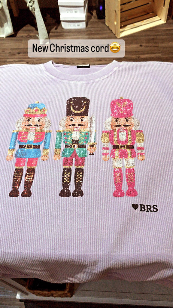 Nutcracker Cord Sweatshirt